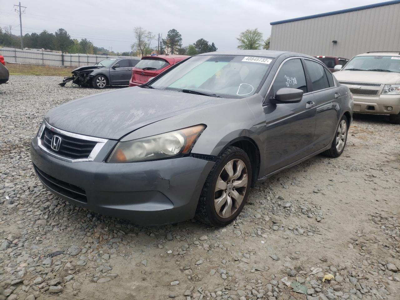 Photo 2 from auction – 2008 HONDA ACCORD EX with VIN 1HGCP26768A033889
