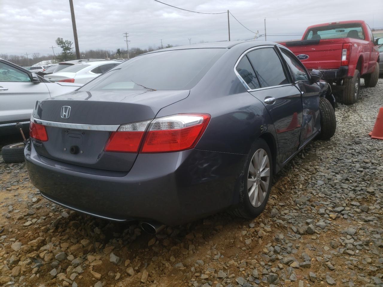 Photo 4 from auction – 2014 HONDA ACCORD EX with VIN 1HGCR2F77EA085182