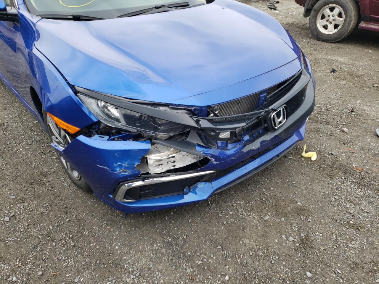 Photo 9 from auction – 2019 HONDA CIVIC LX with VIN 2HGFC2F66KH574434