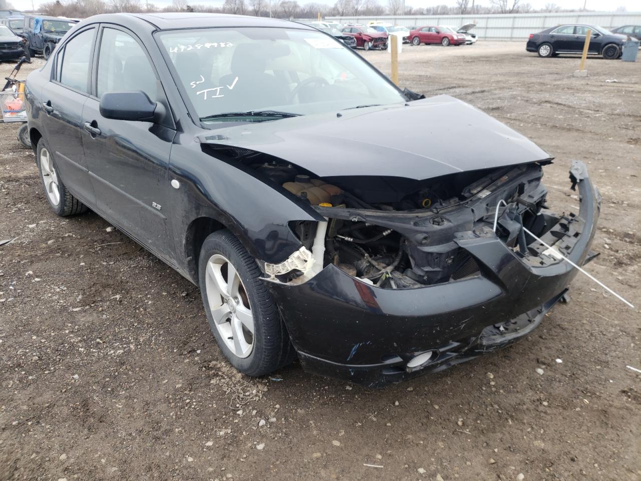 MAZDA 3 S 2005 with VIN JM1BK323251252975 - Photo from auction