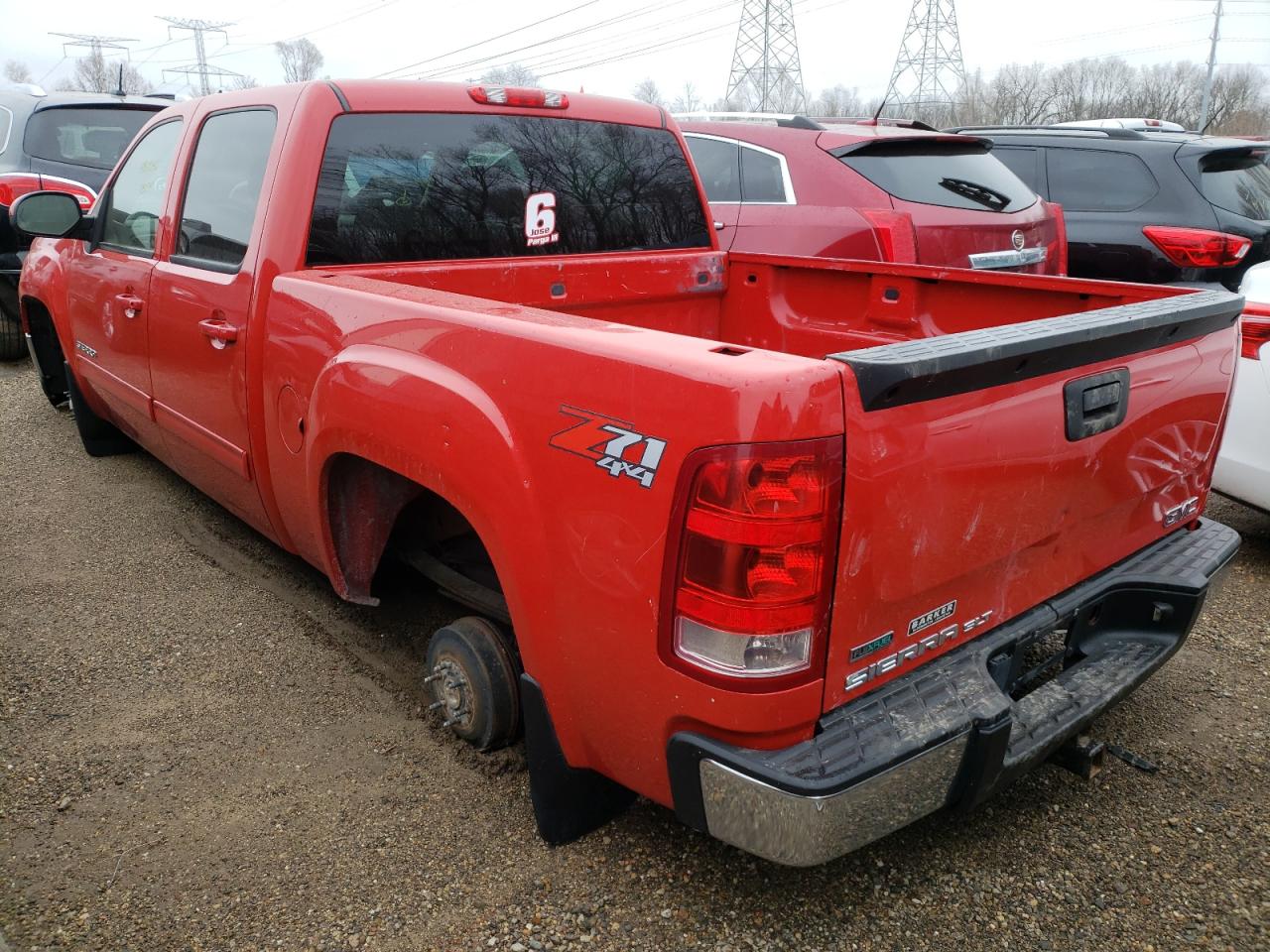 Photo 3 from auction – 2011 GMC SIERRA with VIN 3GTP2WE31BG296577