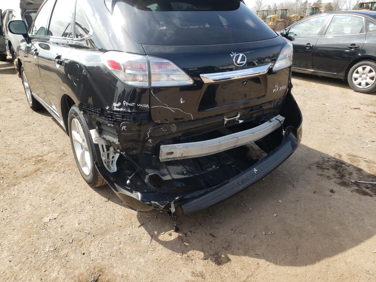 Photo 9 from auction – 2011 LEXUS RX 350 with VIN 2T2BK1BA3BC118434