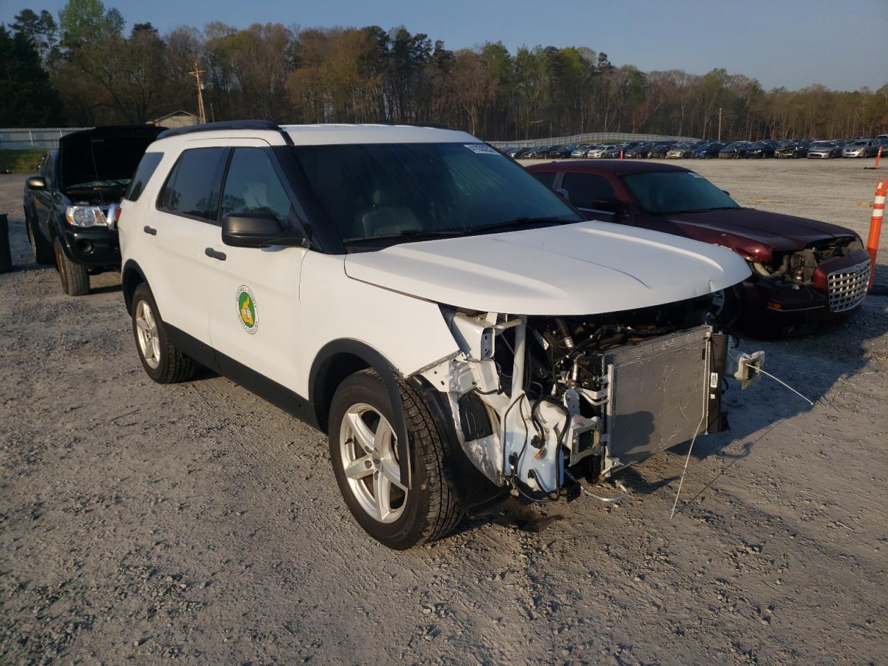 FORD EXPLORER 2018 with VIN 1FM5K8B88JGA57794 - Photo from auction