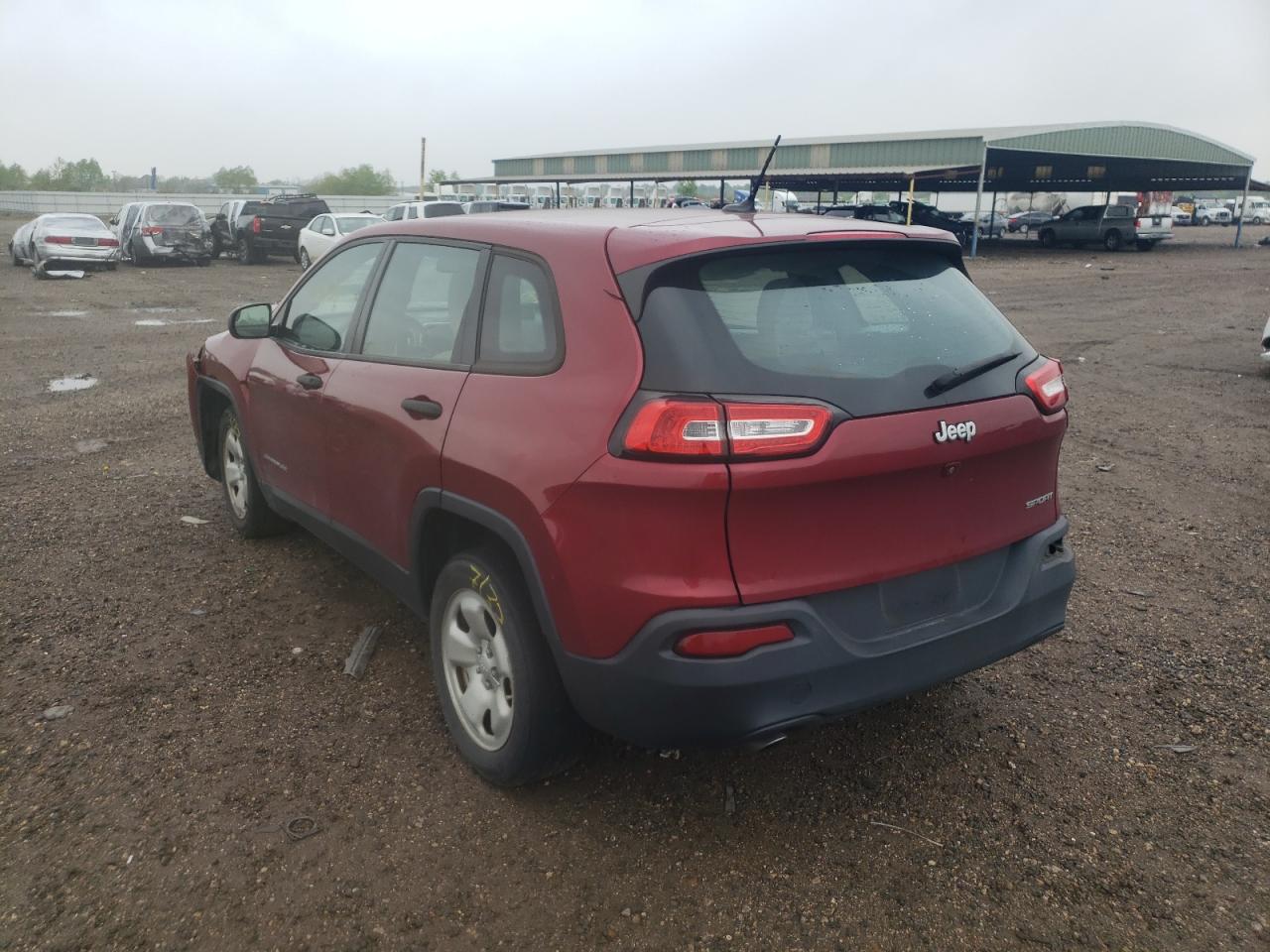Photo 3 from auction – 2016 JEEP CHEROKEE S with VIN 1C4PJLAB4GW292269