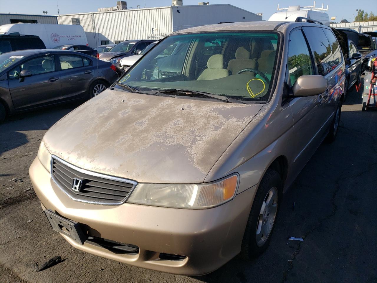 Photo 2 from auction – 2001 HONDA ODYSSEY EX with VIN 2HKRL18691H516102