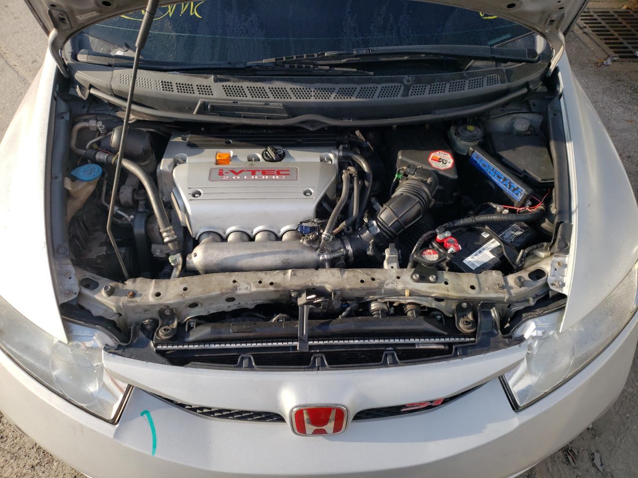 Photo 7 from auction – 2007 HONDA CIVIC SI with VIN 2HGFA55527H708024