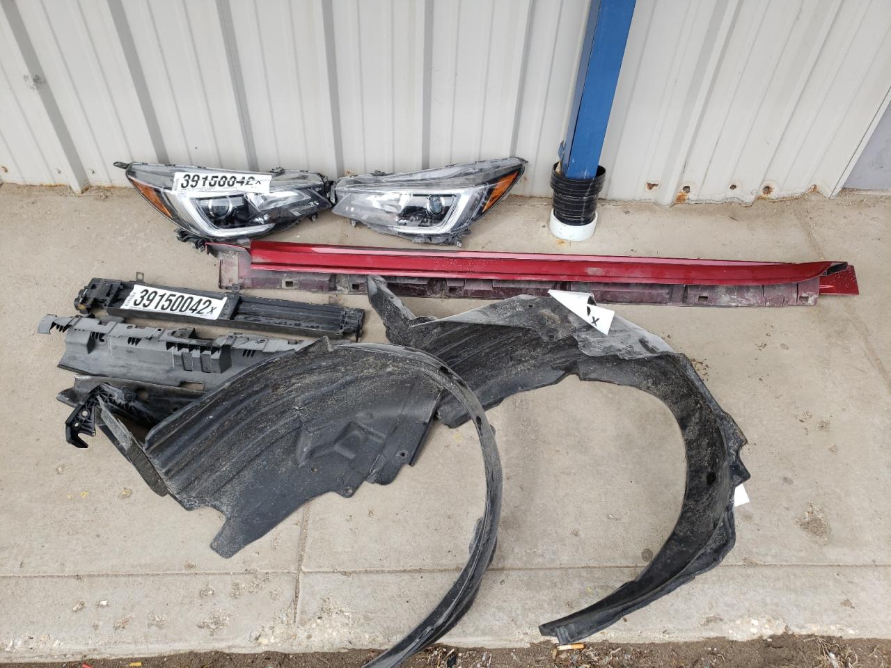 Photo 9 from auction – 2018 SUBARU LEGACY 2.5 with VIN 4S3BNAC60J3012312