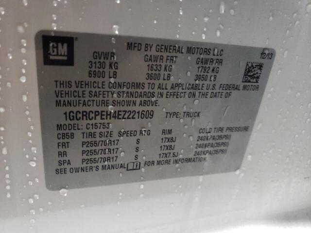 Photo 10 from auction – 2014 CHEVROLET silverado with VIN 1GCRCPEH4EZ221609