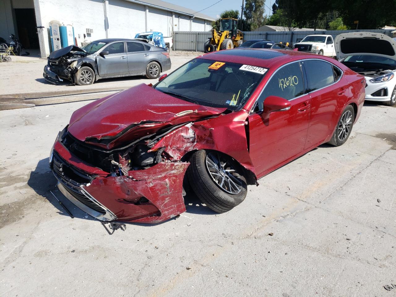 Photo 2 from auction – 2016 LEXUS ES 350 with VIN JTHBK1GG4G2213882