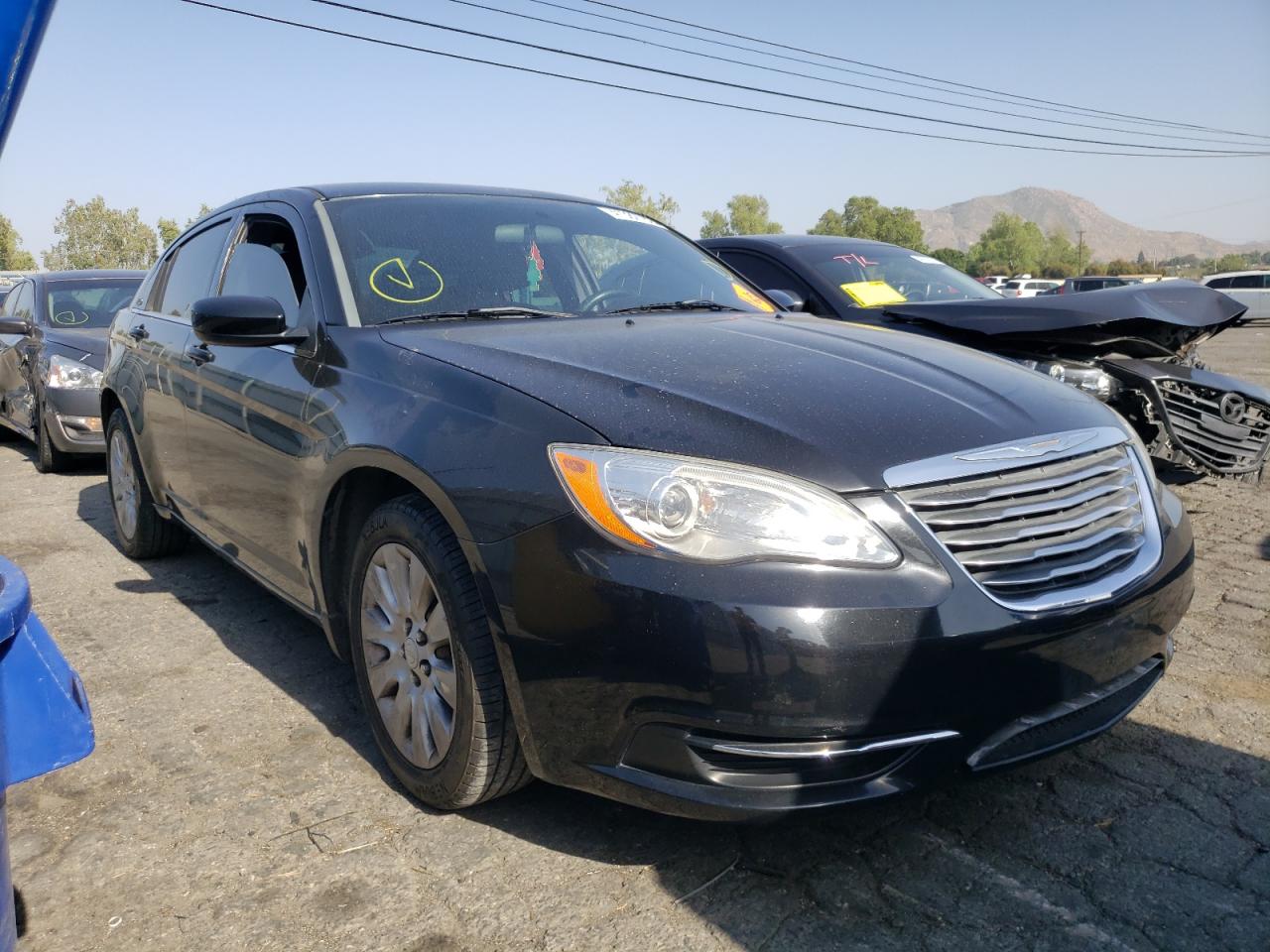 CHRYSLER 200 LX 2014 with VIN 1C3CCBAB6EN212092 - Photo from auction