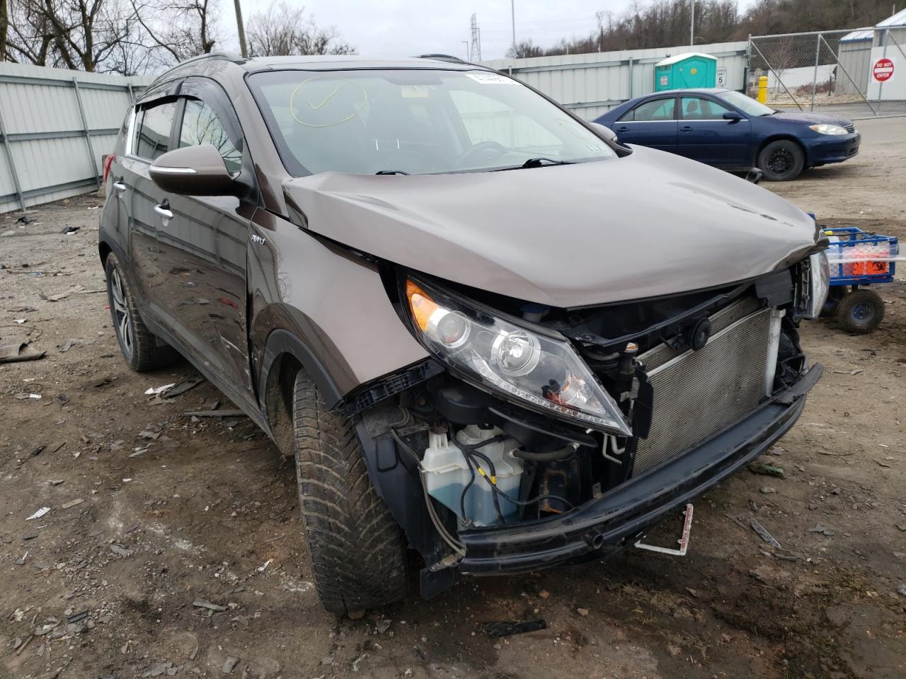 KIA SPORTAGE E 2011 with VIN KNDPCCA29B7078830 - Photo from auction
