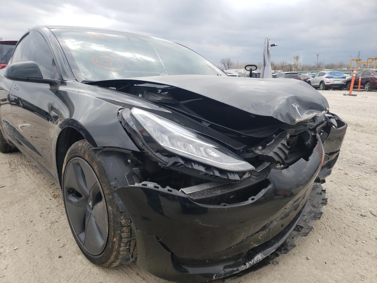 Photo 9 from auction – 2020 TESLA MODEL 3 with VIN 5YJ3E1EB6LF744268