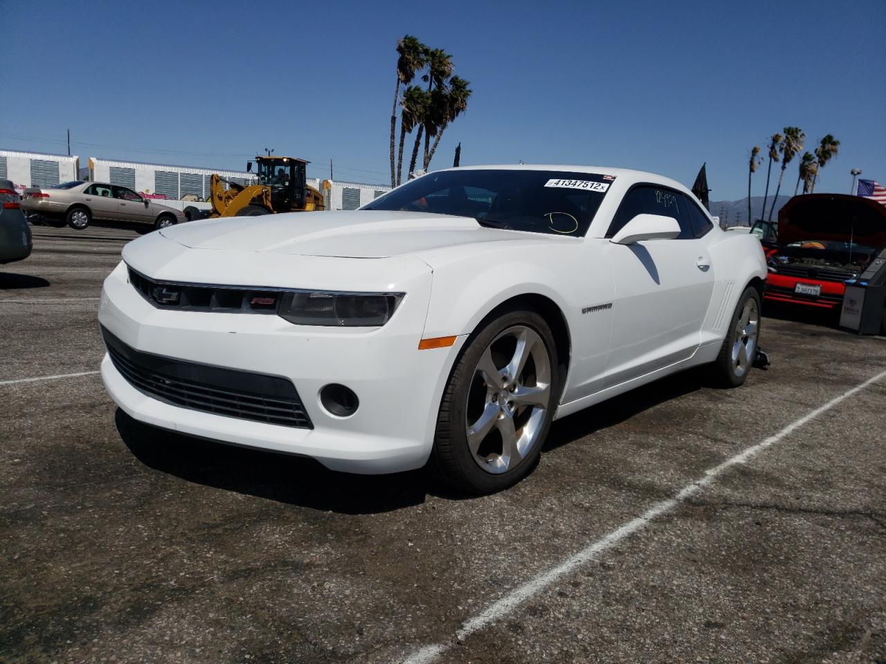 Photo 2 from auction – 2014 CHEVROLET CAMARO LT with VIN 2G1FC1E31E9236043