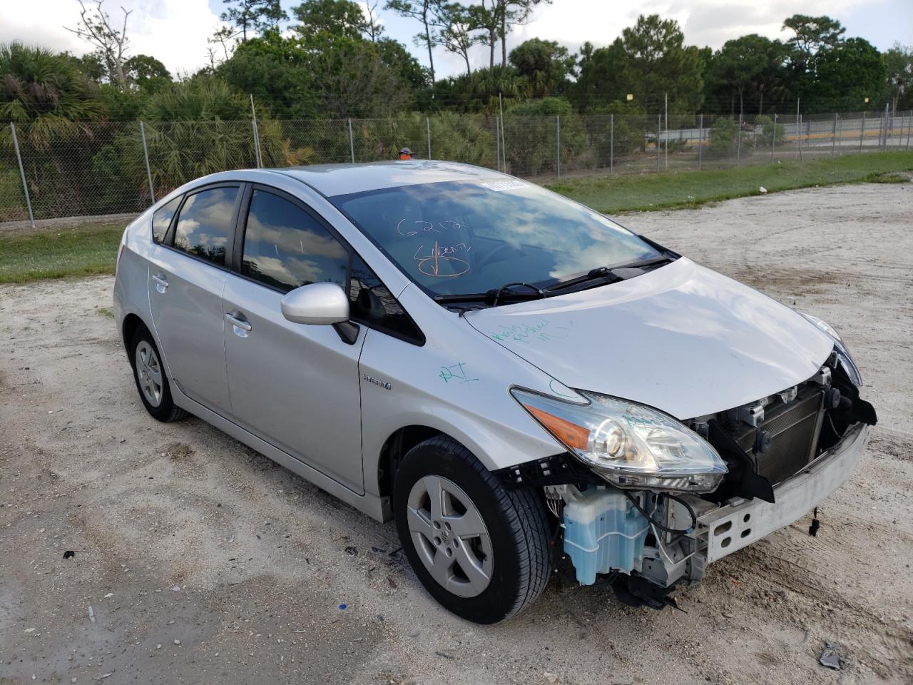 TOYOTA PRIUS 2010 with VIN JTDKN3DU1A0061903 - Photo from auction