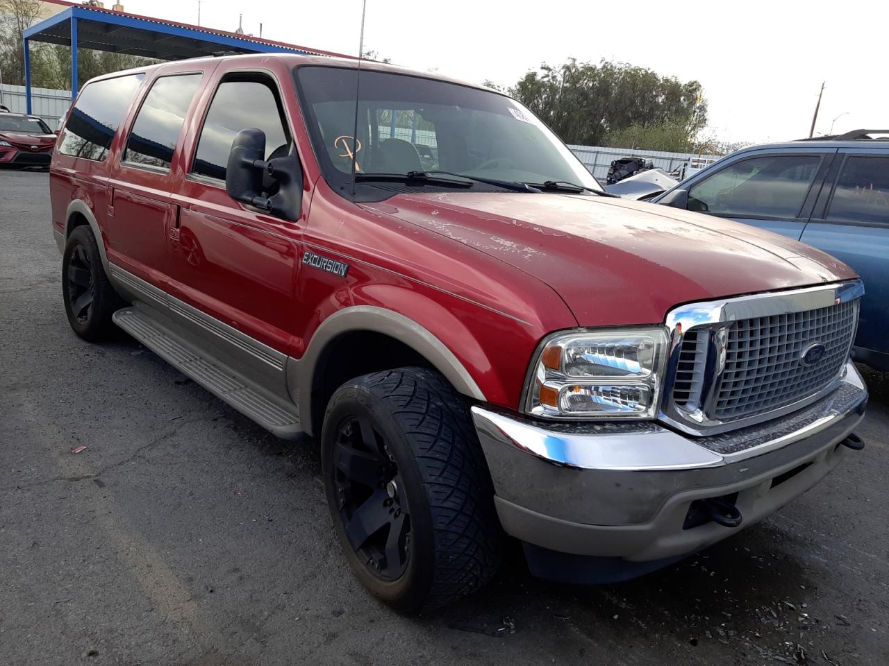 FORD EXCURSION 2001 with VIN 1FMNU42F21EC36913 - Photo from auction