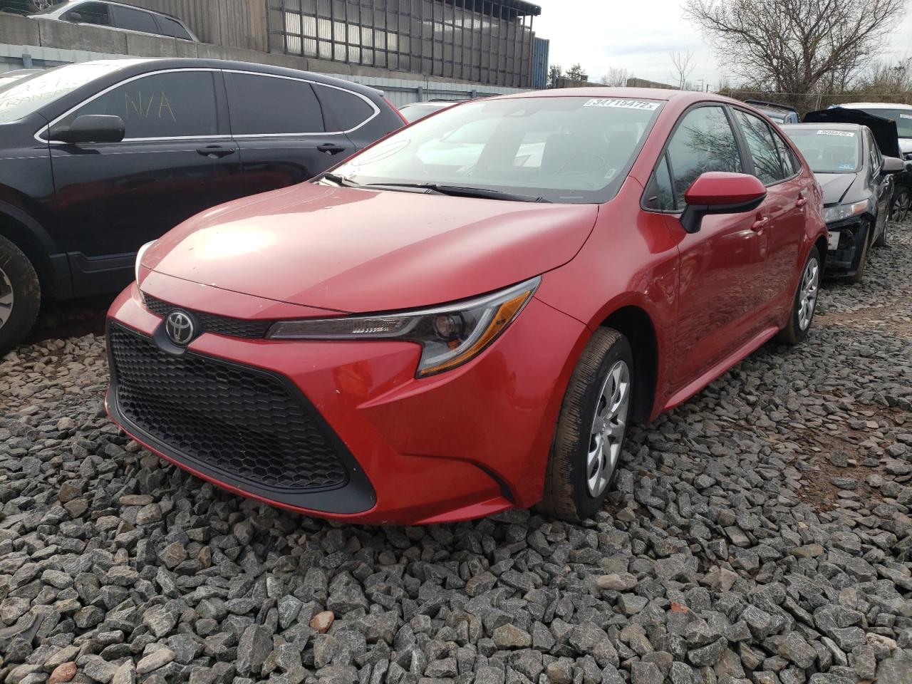 Photo 2 from auction – 2020 TOYOTA COROLLA LE with VIN 5YFEPRAE4LP097326