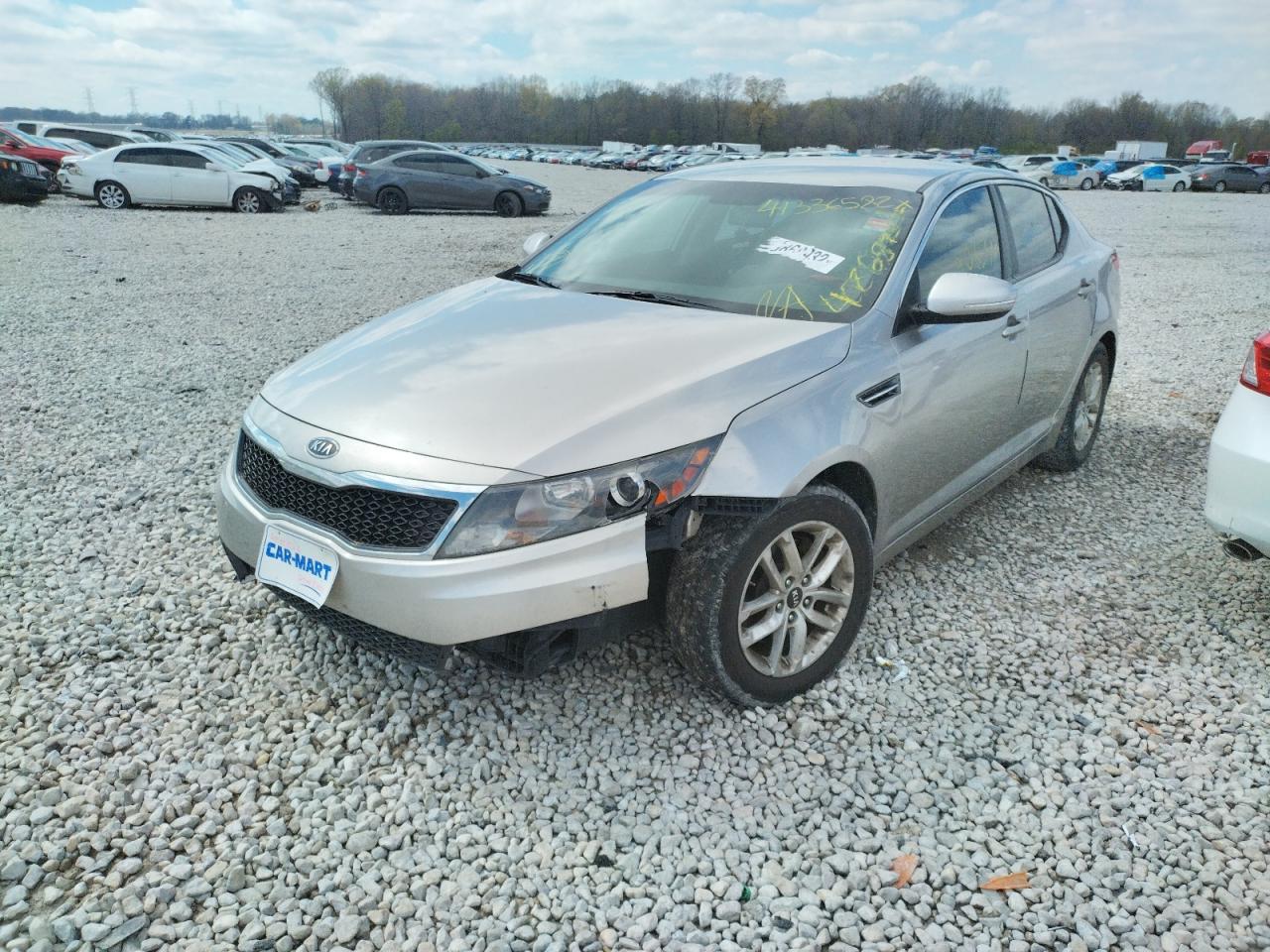 Photo 2 from auction – 2011 KIA OPTIMA LX with VIN KNAGM4A79B5071352