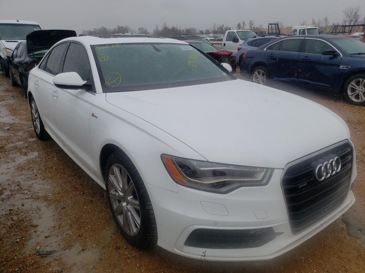 AUDI A6 PRESTIG 2014 with VIN WAUHGAFC9EN097051 - Photo from auction