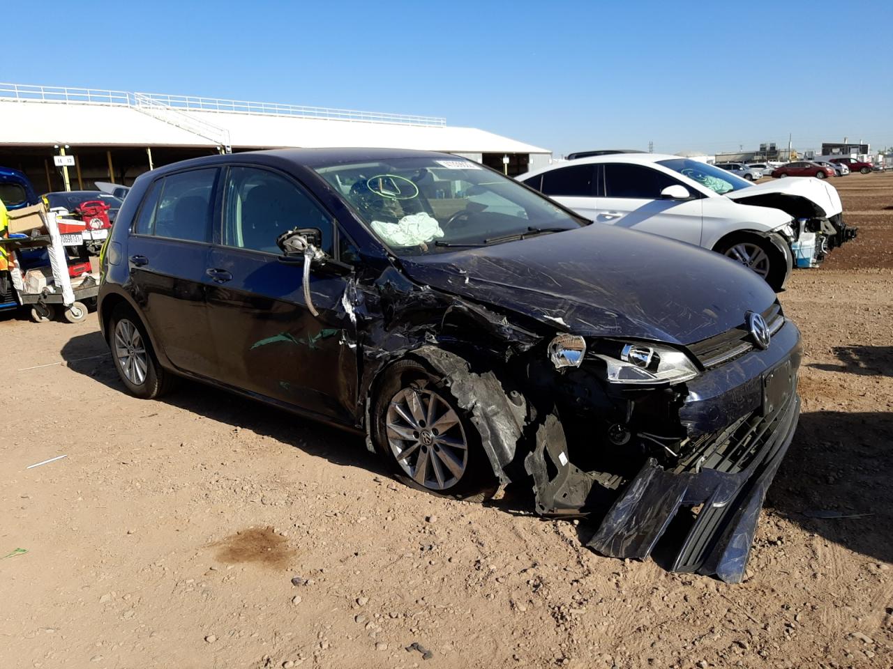 VOLKSWAGEN GOLF 2015 with VIN 3VW217AU5FM027889 - Photo from auction