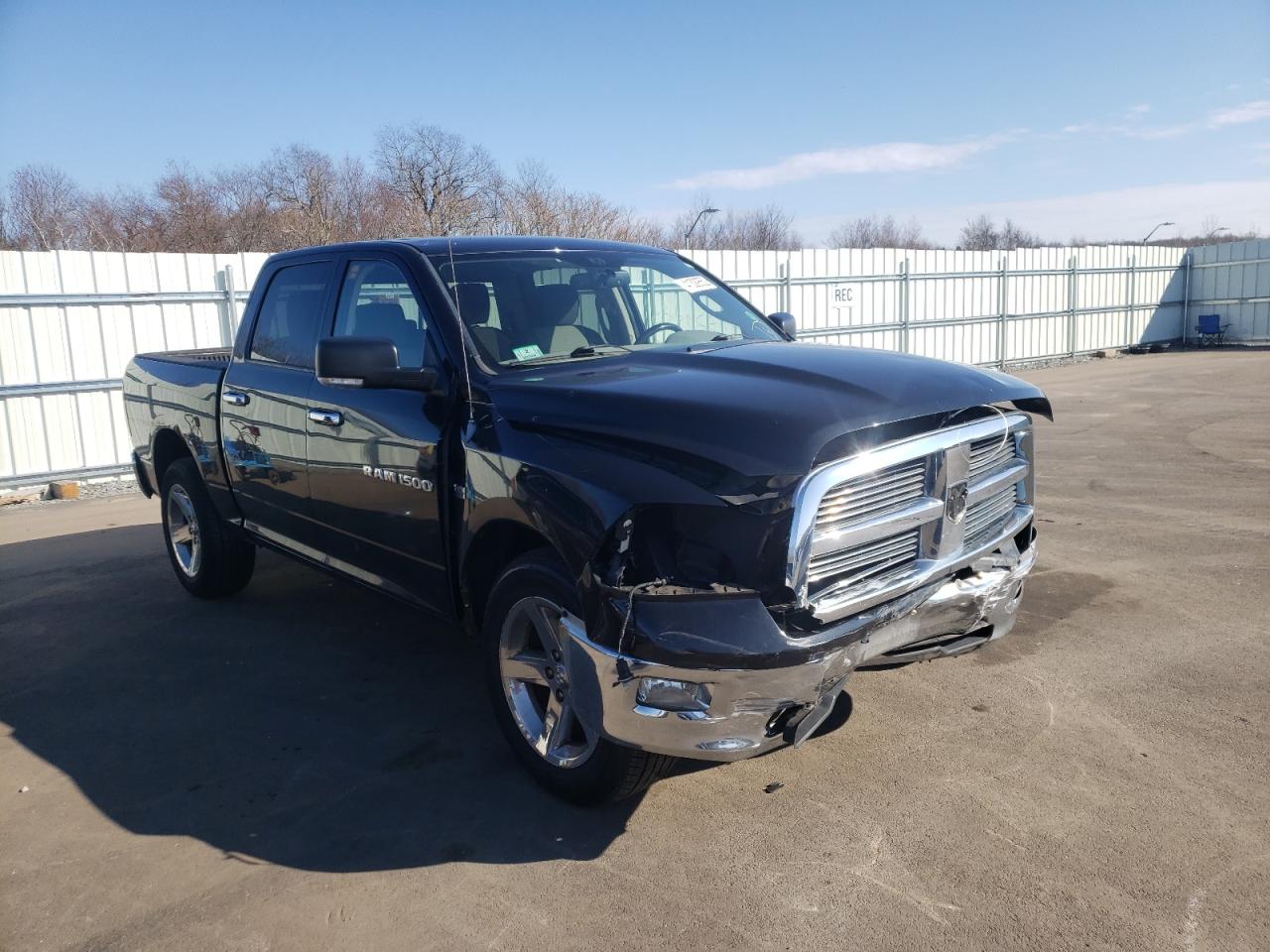 DODGE RAM 1500 2011 with VIN 1D7RV1CT8BS536552 - Photo from auction
