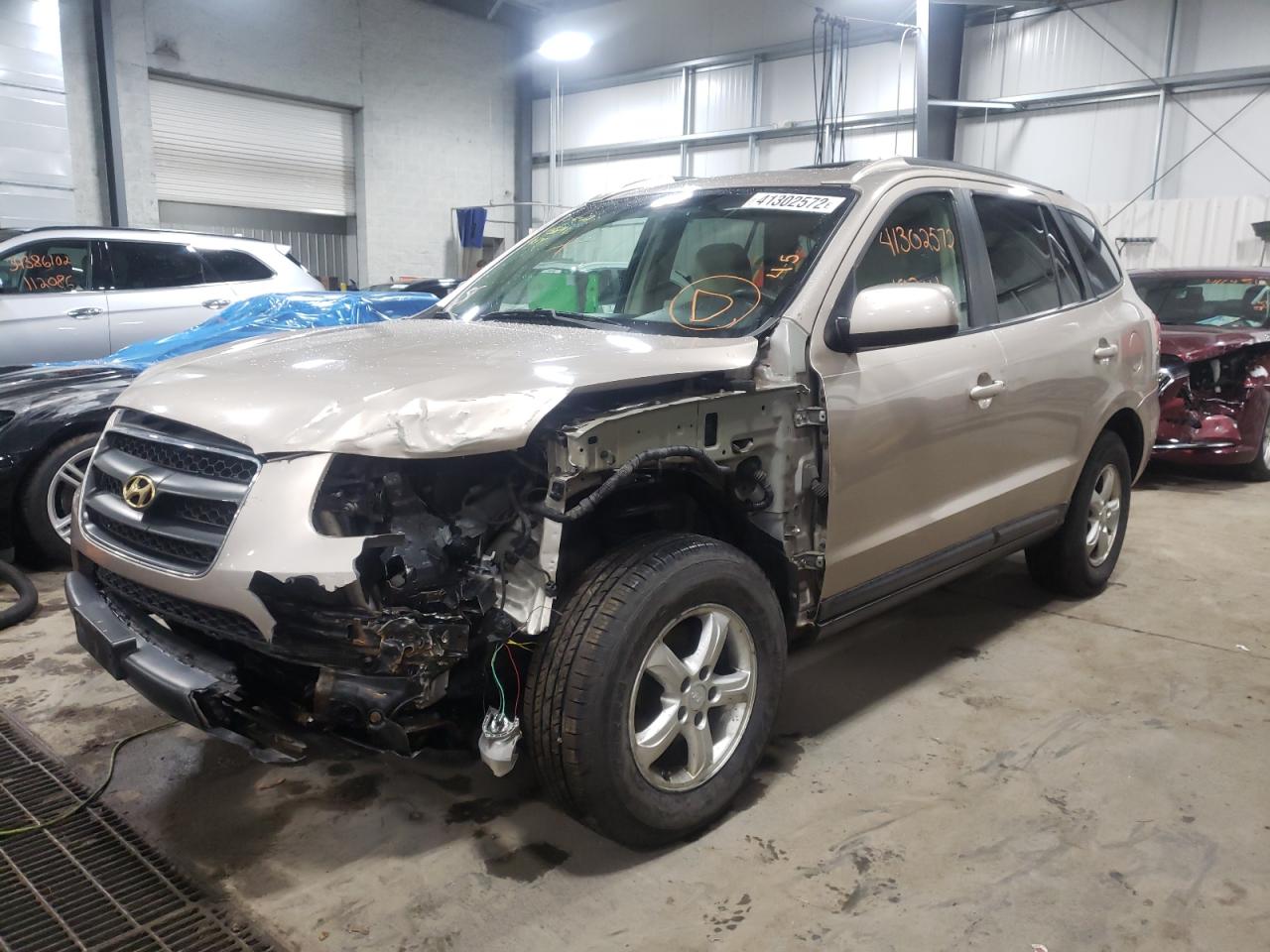 Photo 2 from auction – 2007 HYUNDAI SANTA FE G with VIN 5NMSG73D37H061610
