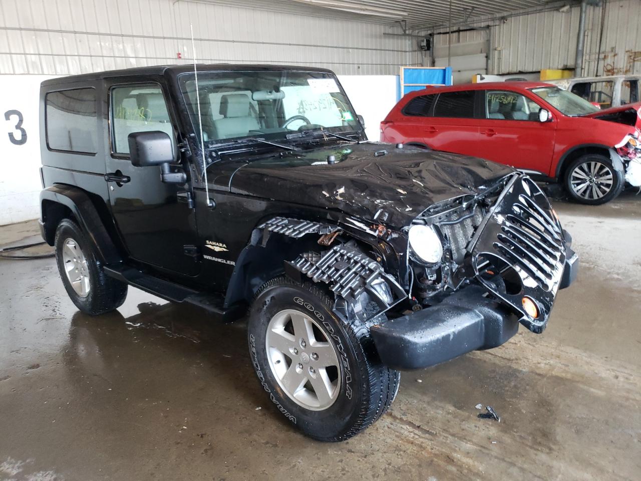 Photo 1 from auction – 2008 JEEP WRANGLER S with VIN 1J4FA541X8L610578