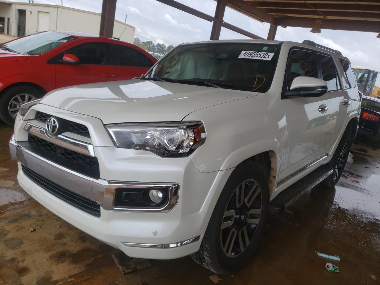 Photo 2 from auction – 2016 TOYOTA 4RUNNER SR with VIN JTEBU5JR6G5305681