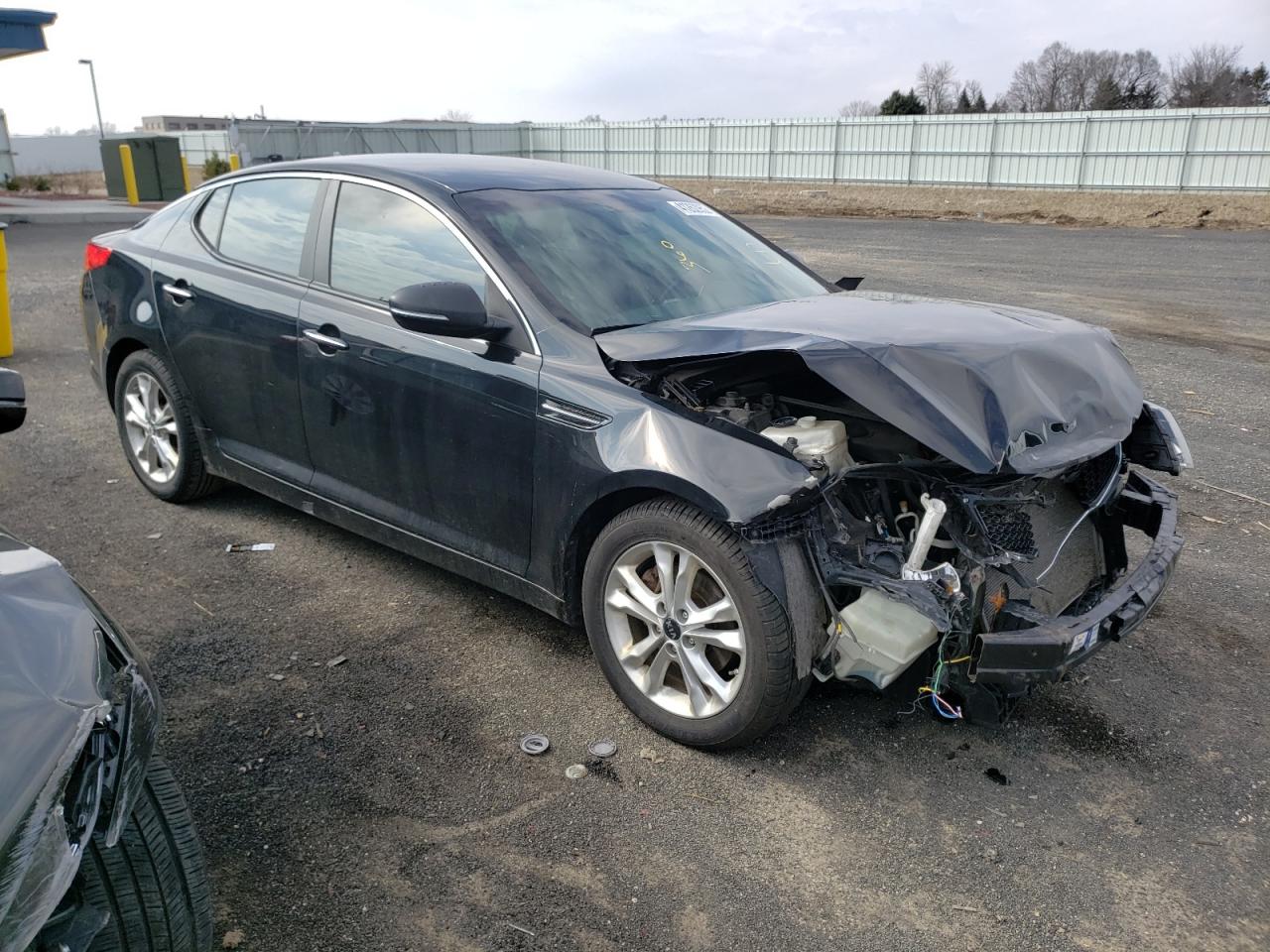 KIA OPTIMA EX 2011 with VIN KNAGN4A76B5146148 - Photo from auction