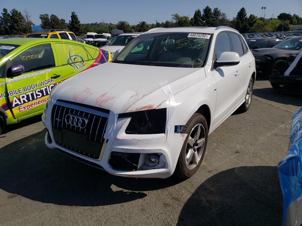 Photo 2 from auction – 2012 AUDI Q5 PREMIUM with VIN WA1DKAFP9CA134696