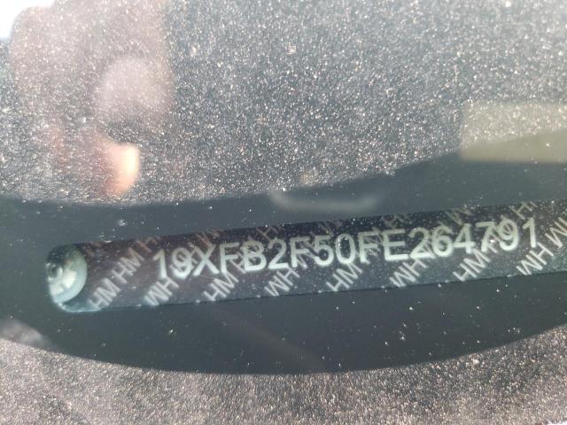 Photo 10 from auction – 2015 HONDA CIVIC LX with VIN 19XFB2F50FE264791
