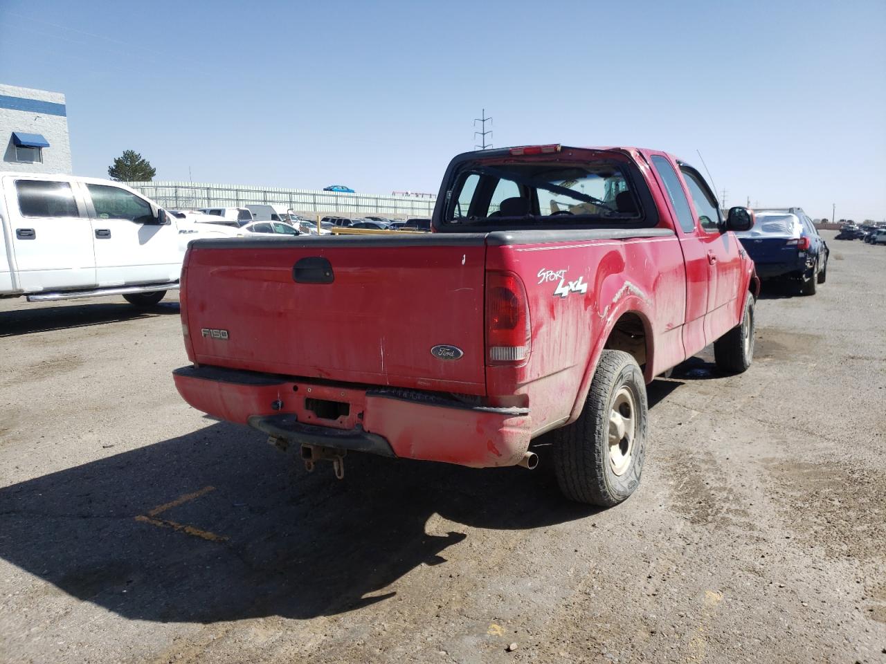 Photo 4 from auction – 2003 FORD F150 with VIN 2FTRX18W23CA99404