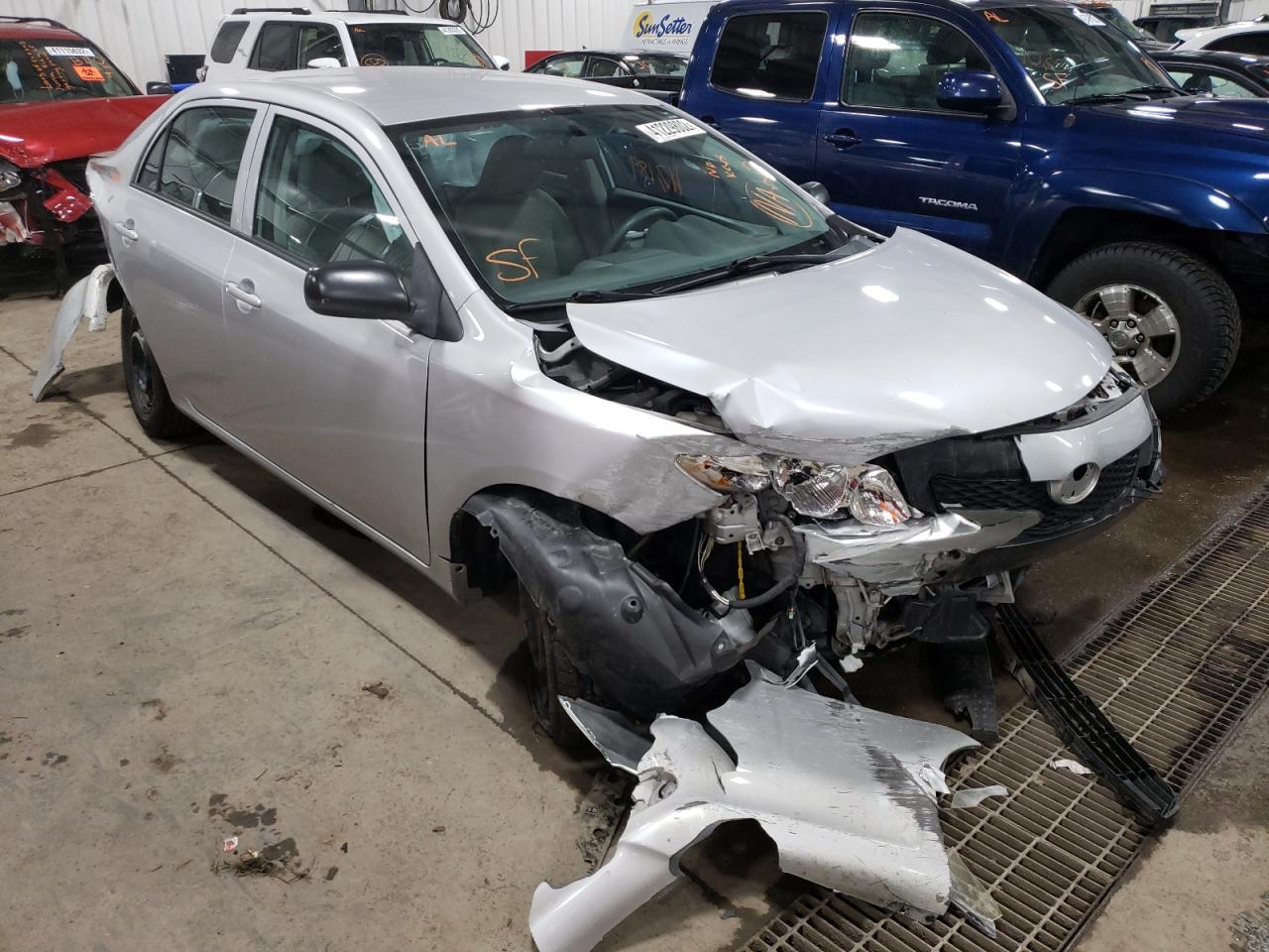 TOYOTA COROLLA BA 2010 with VIN 1NXBU4EE4AZ248234 - Photo from auction