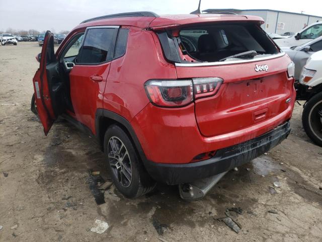 Photo 3 from auction – 2017 JEEP COMPASS LA with VIN 3C4NJCBB8HT647750
