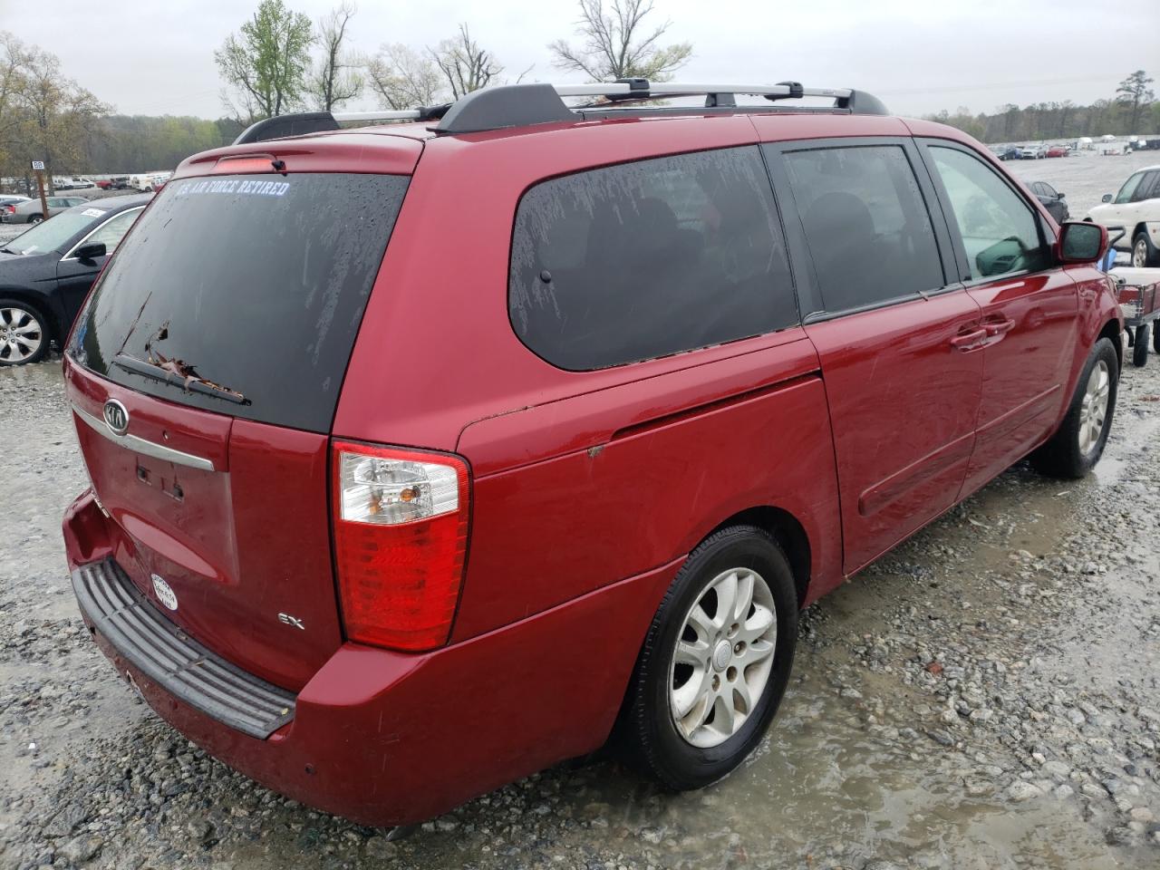 Photo 4 from auction – 2007 KIA SEDONA EX with VIN KNDMB233876173401
