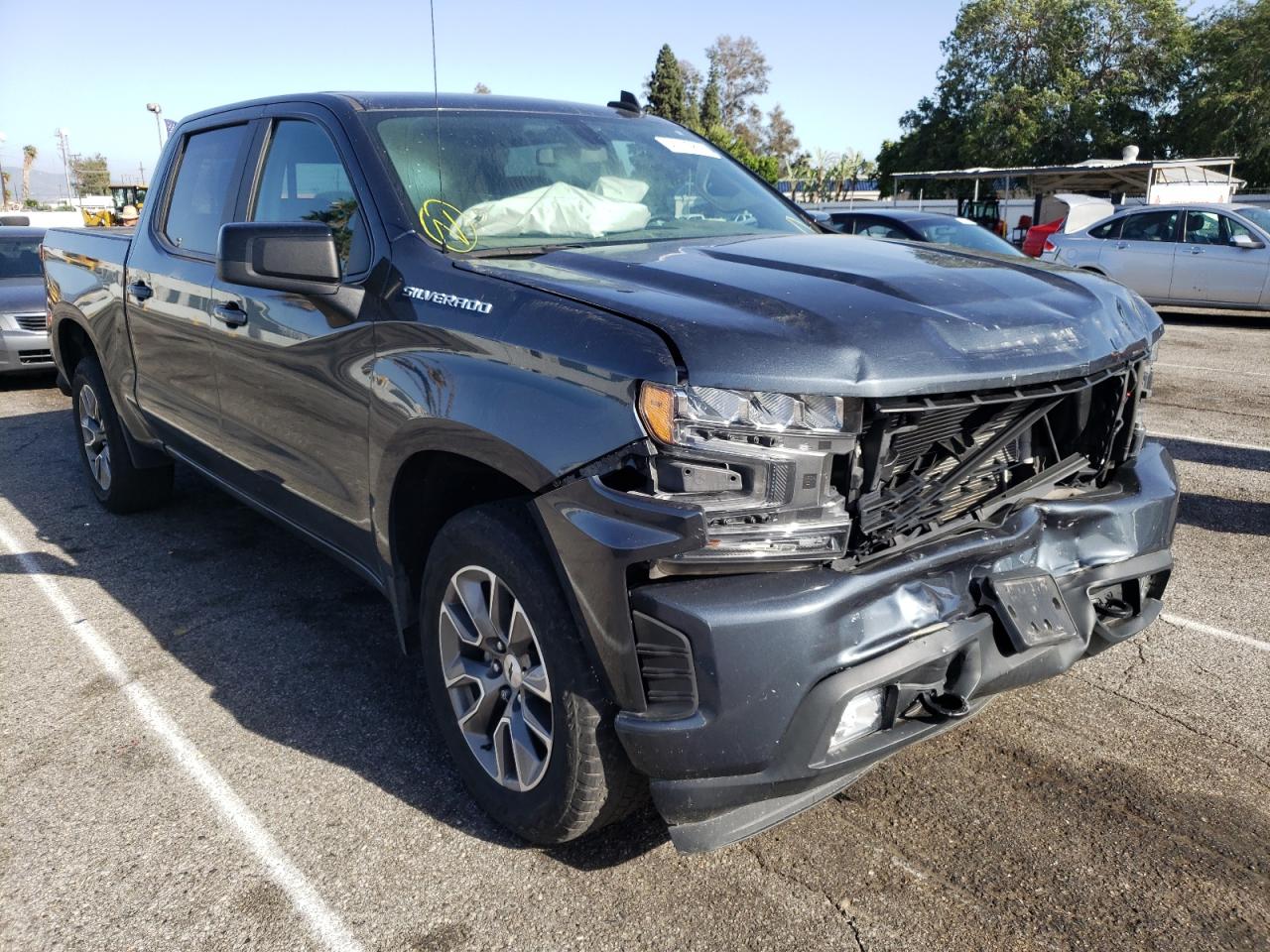 CHEVROLET SILVERADO 2019 with VIN 1GCPWDED5KZ152855 - Photo from auction