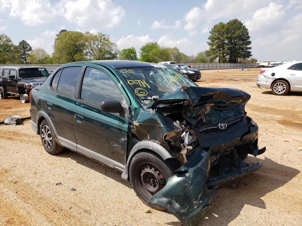 TOYOTA ECHO 2003 with VIN JTDBT123835046809 - Photo from auction