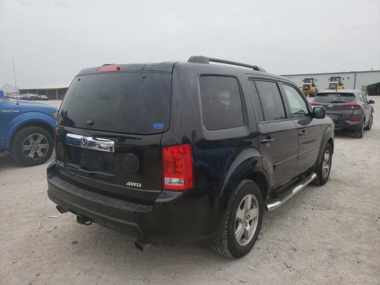 Photo 4 from auction – 2009 HONDA PILOT EXL with VIN 5FNYF48689B012364