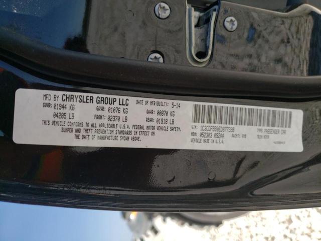 Photo 10 from auction – 2014 DODGE DART SXT with VIN 1C3CDFBB0ED877398