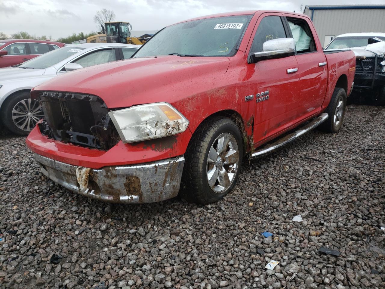 Photo 2 from auction – 2013 RAM 1500 SLT with VIN 1C6RR6LT9DS628761