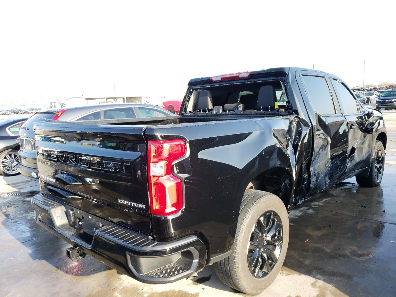 Photo 4 from auction – 2021 CHEVROLET SILVERADO with VIN 3GCPWBEK4MG313475