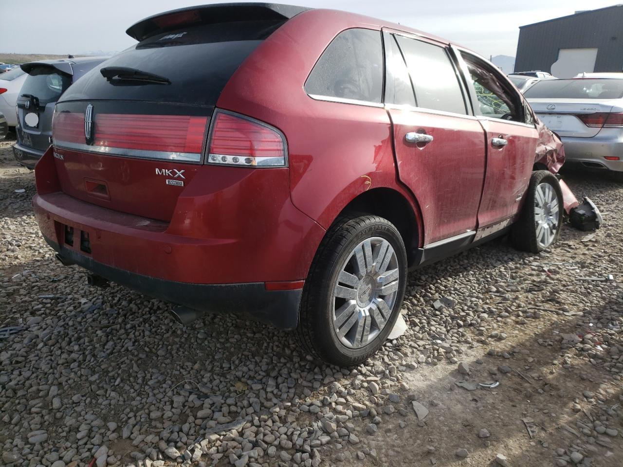 Photo 4 from auction – 2008 LINCOLN MKX with VIN 2LMDU88C28BJ09766