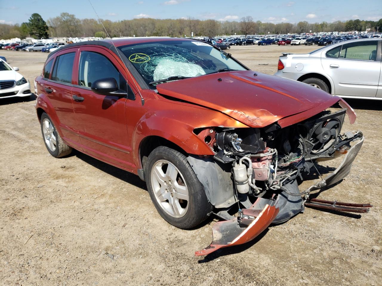 DODGE CALIBER SX 2007 with VIN 1B3HB48B67D533095 - Photo from auction