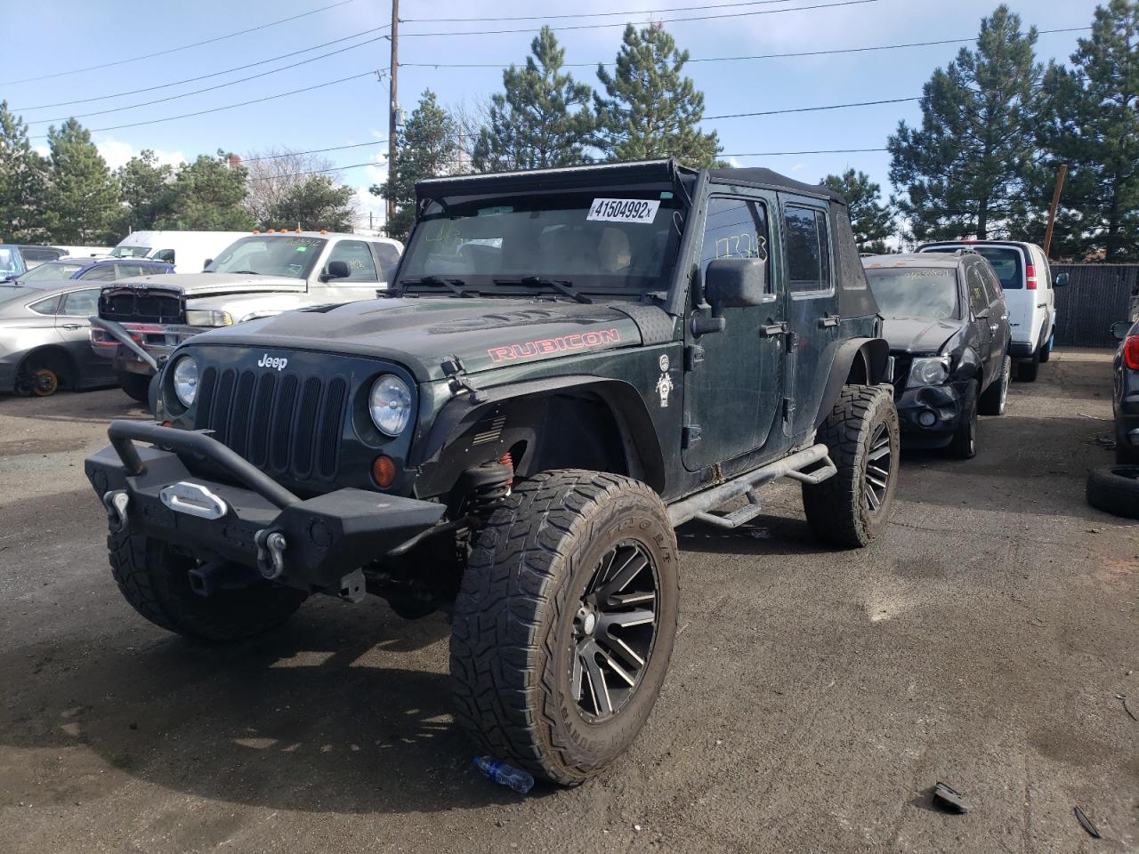 Photo 2 from auction – 2011 JEEP WRANGLER U with VIN 1J4HA6H15BL512476