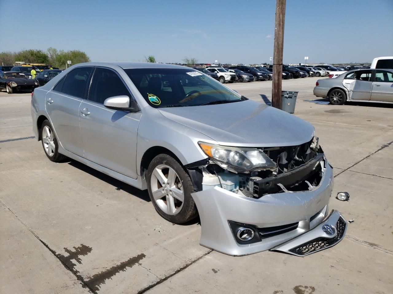 TOYOTA CAMRY BASE 2012 with VIN 4T1BF1FK1CU138502 - Photo from auction