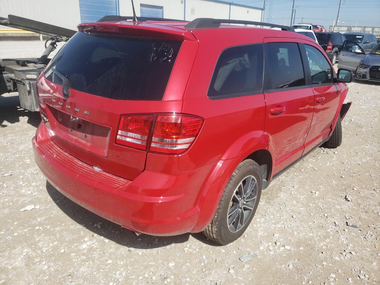 Photo 4 from auction – 2018 DODGE JOURNEY SE with VIN 3C4PDCAB3JT533050