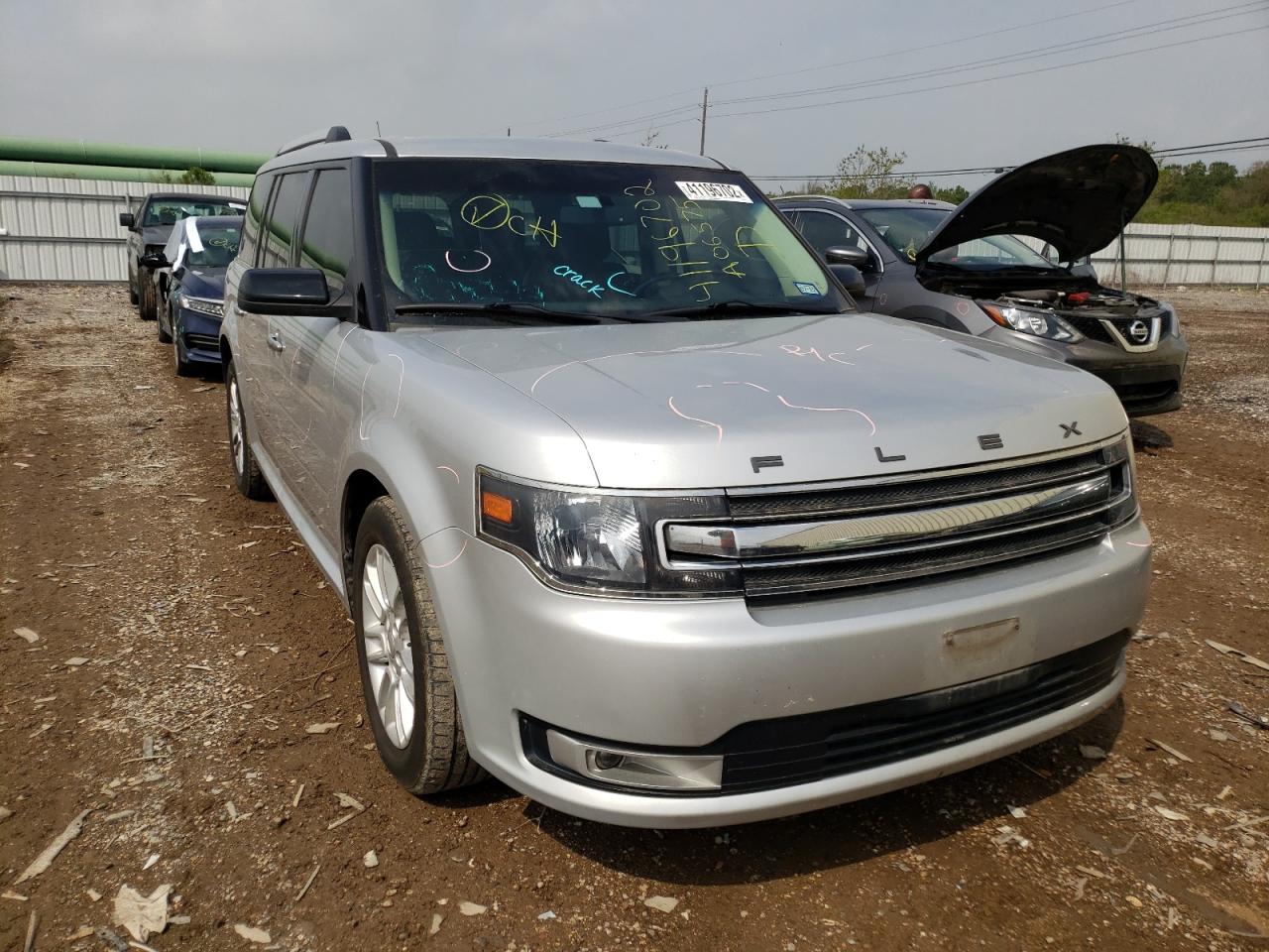 FORD FLEX SEL 2015 with VIN 2FMHK6C87FBA06575 - Photo from auction