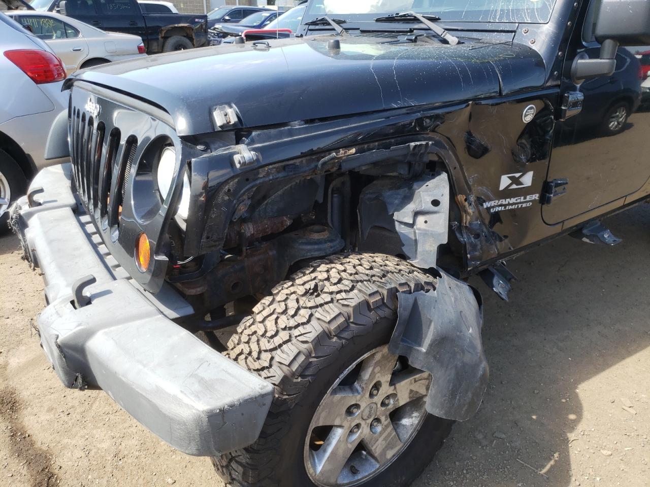 Photo 9 from auction – 2008 JEEP WRANGLER U with VIN 1J4GA39118L636567