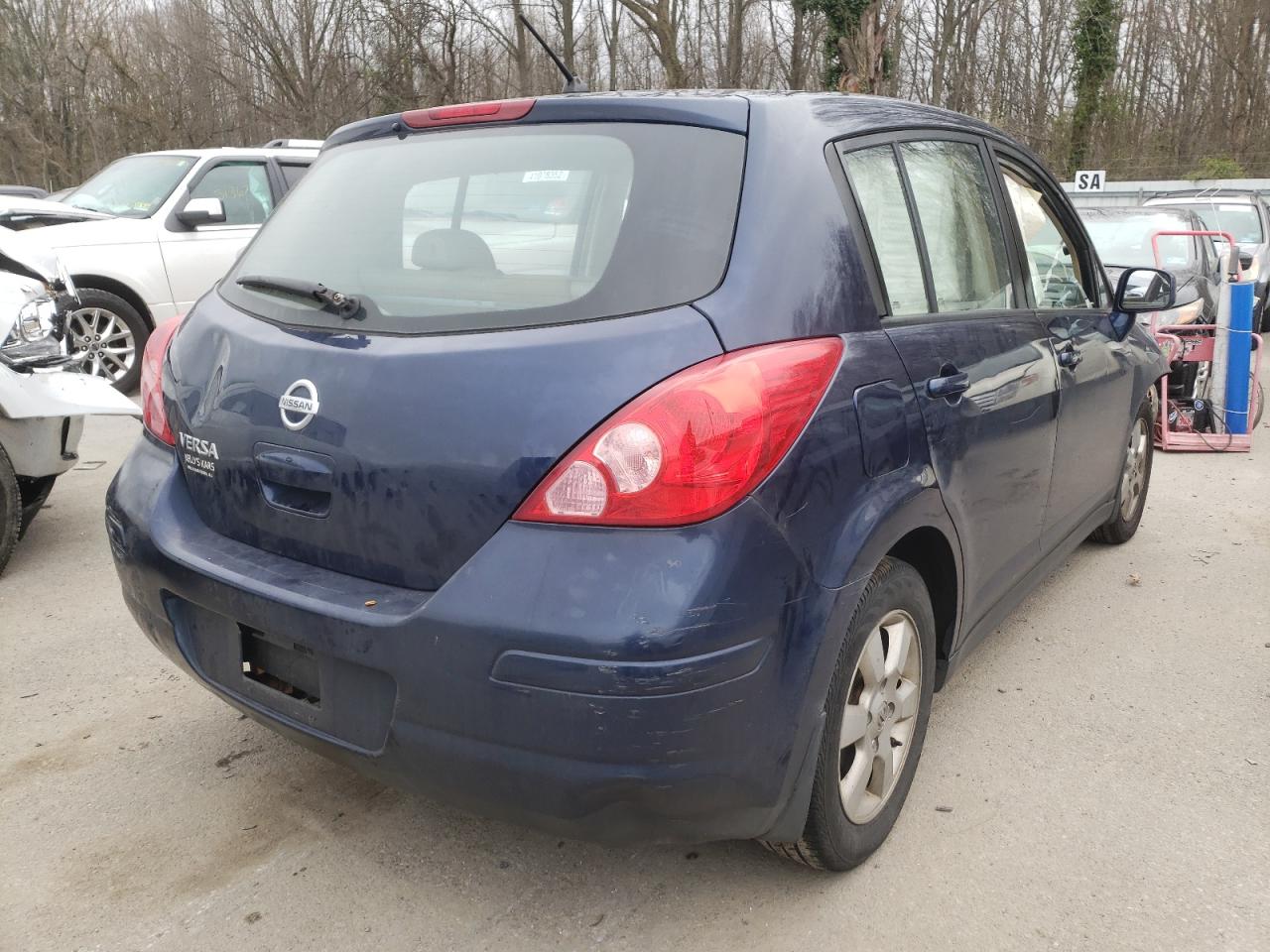 Photo 4 from auction – 2007 NISSAN VERSA S with VIN 3N1BC13E67L364629