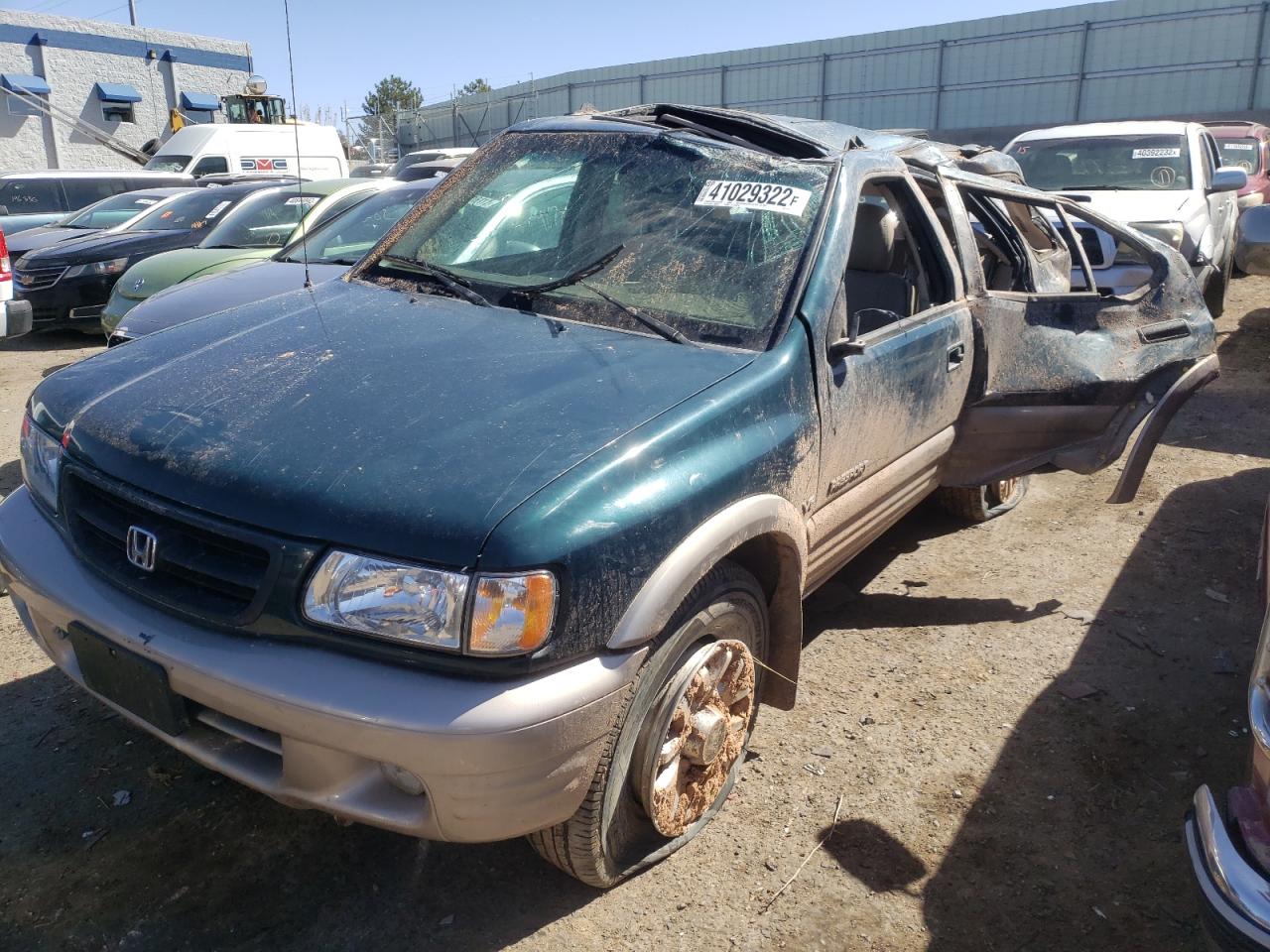 Photo 2 from auction – 2002 HONDA PASSPORT E with VIN 4S6DM58W624401031