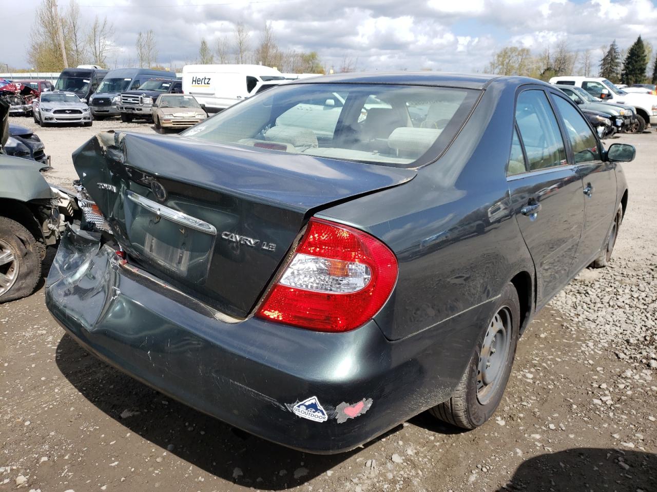 Photo 4 from auction – 2003 TOYOTA CAMRY LE with VIN JTDBE32K230174215